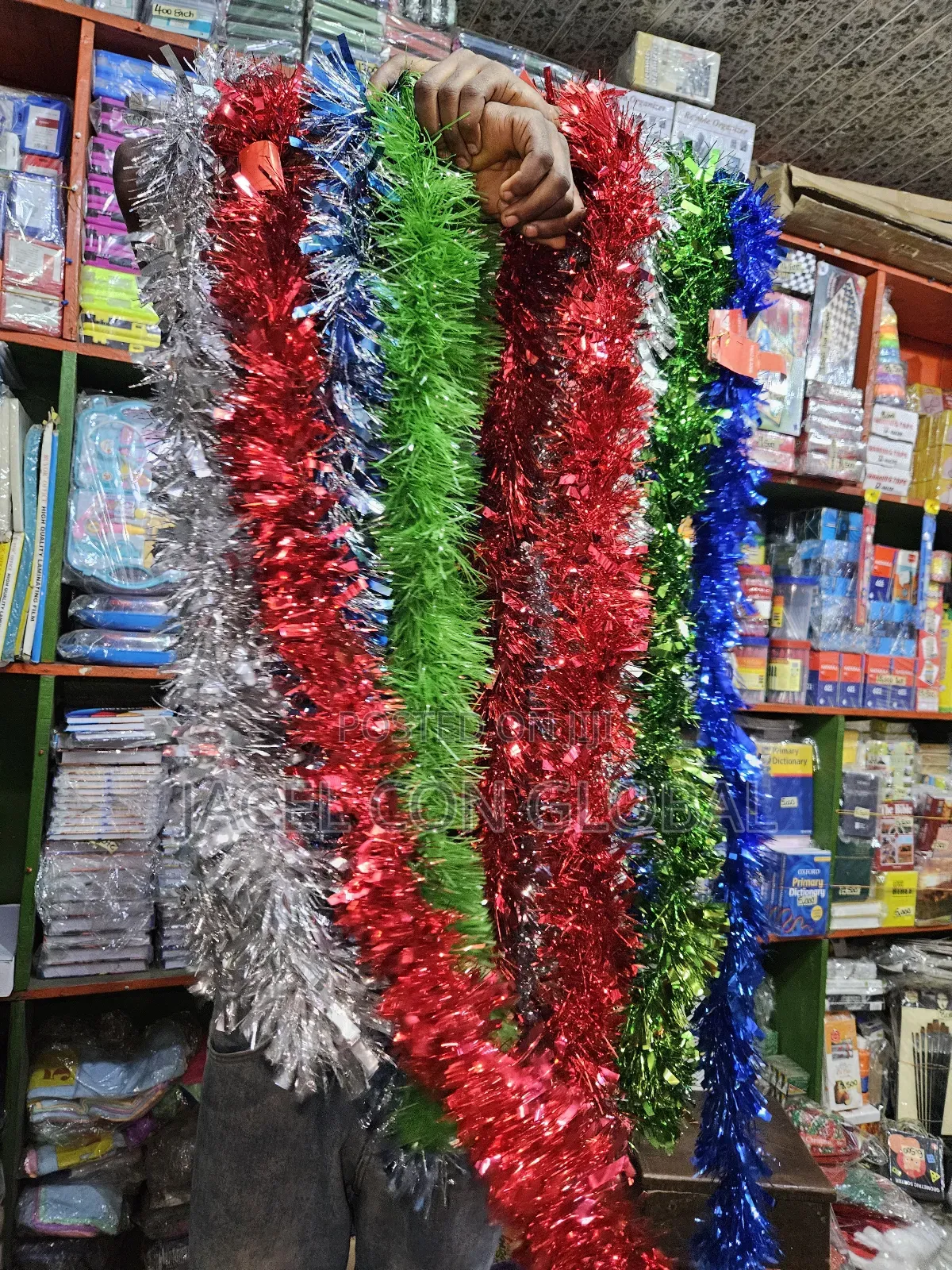 Christmas Tinsel Garland [ Christmas Flowers ]