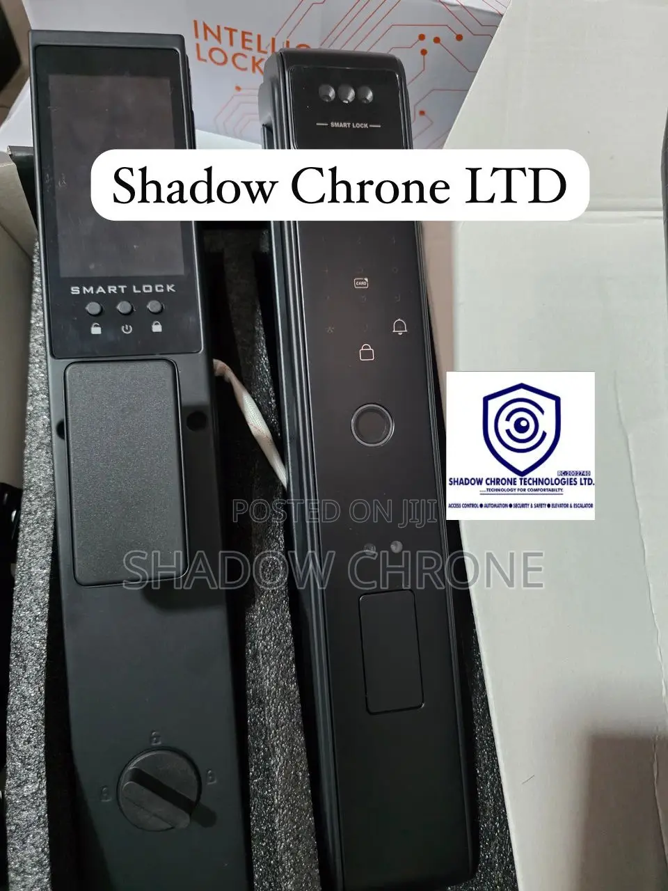 Intelligent Door Lock With Fingerprint + Password System