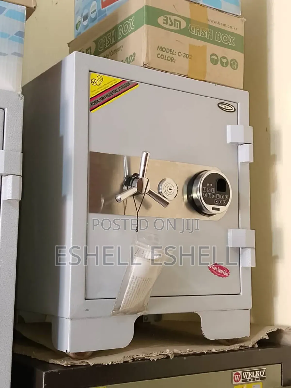 Dual Lock Digital Fireproof Safe
