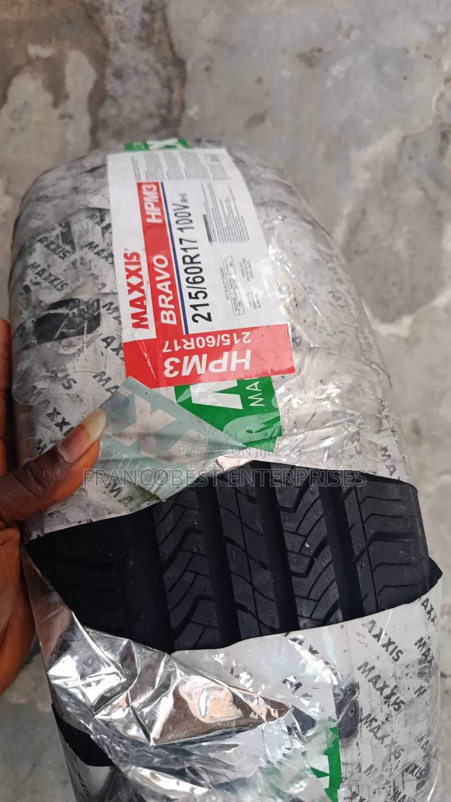 215/60r17 Maxxis Tyre