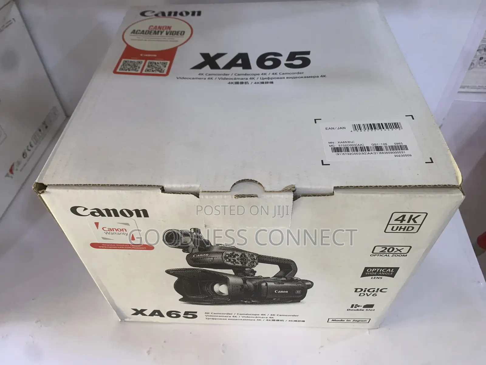 Canon Xa65 Professional Video Camera