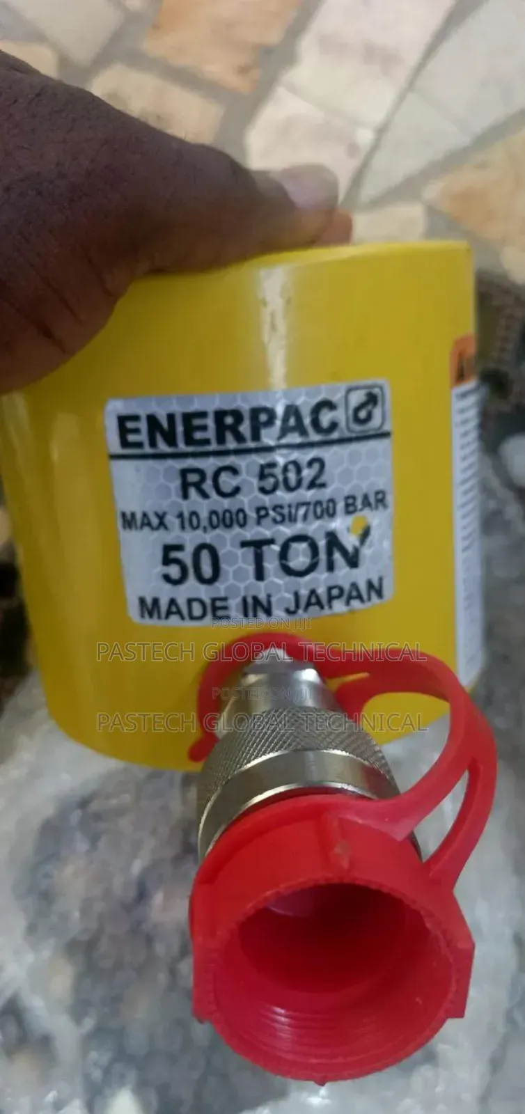 //Enerpac (50-Ton) Rc-502 P-39 Hydraulic Jack and Pump Set