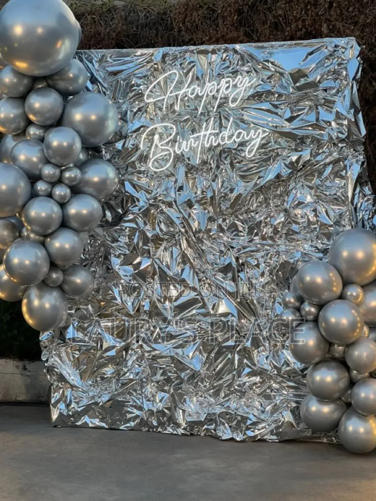 Silver and Black Luxury Decoration