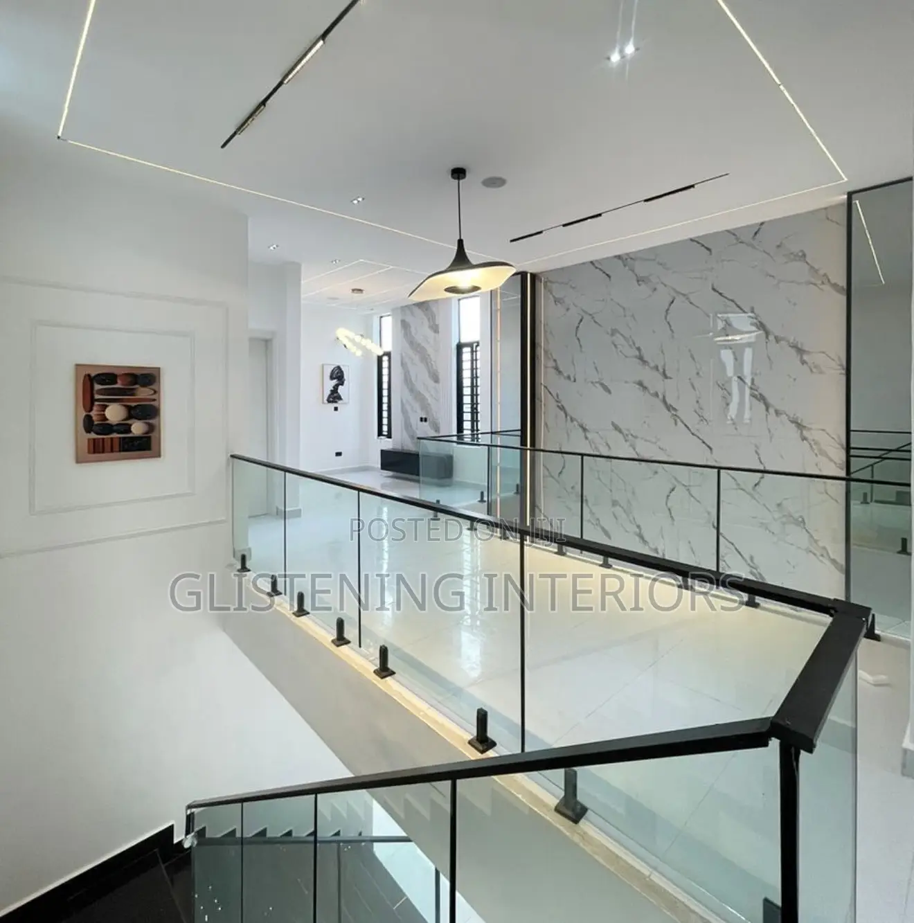 Staircase Spigot 10mm Plain Tempered Glass