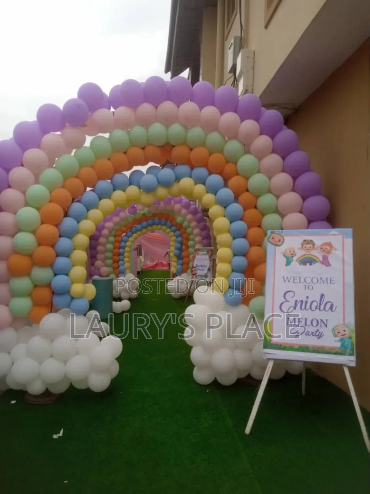 Cocomelon Themed Birthday Decoration