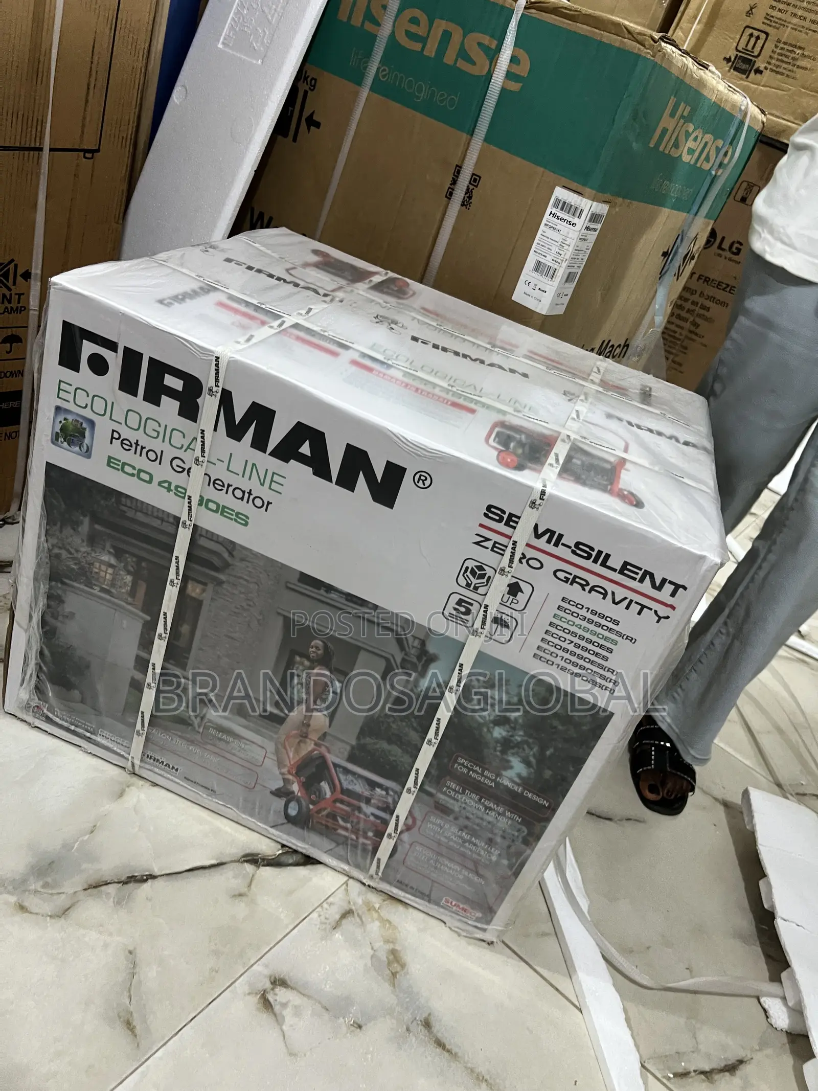 Firman 3kva Eco 4990 Es Complete Copper Coil