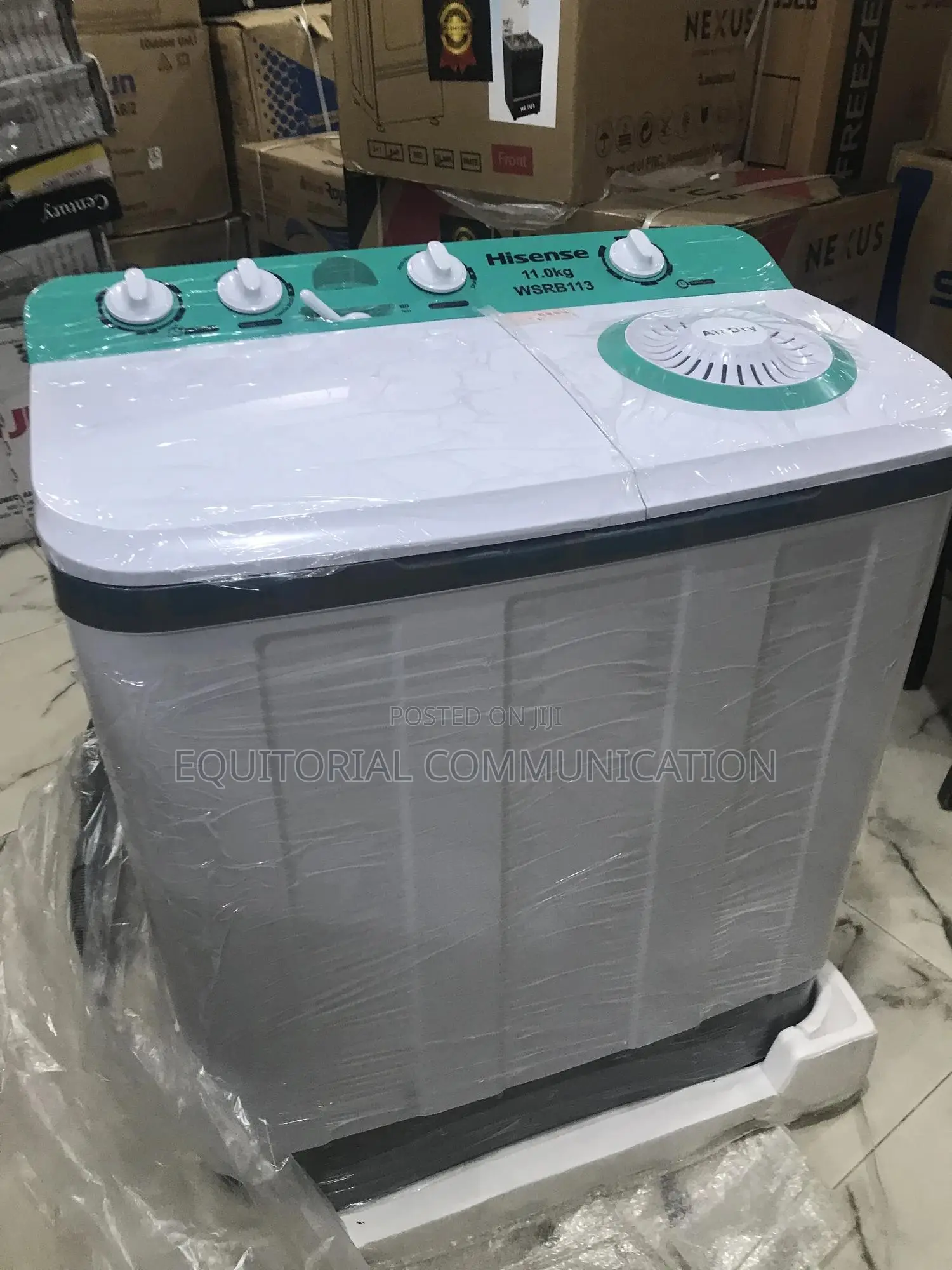 Draining Hisense 11kg Manual Washing Machine