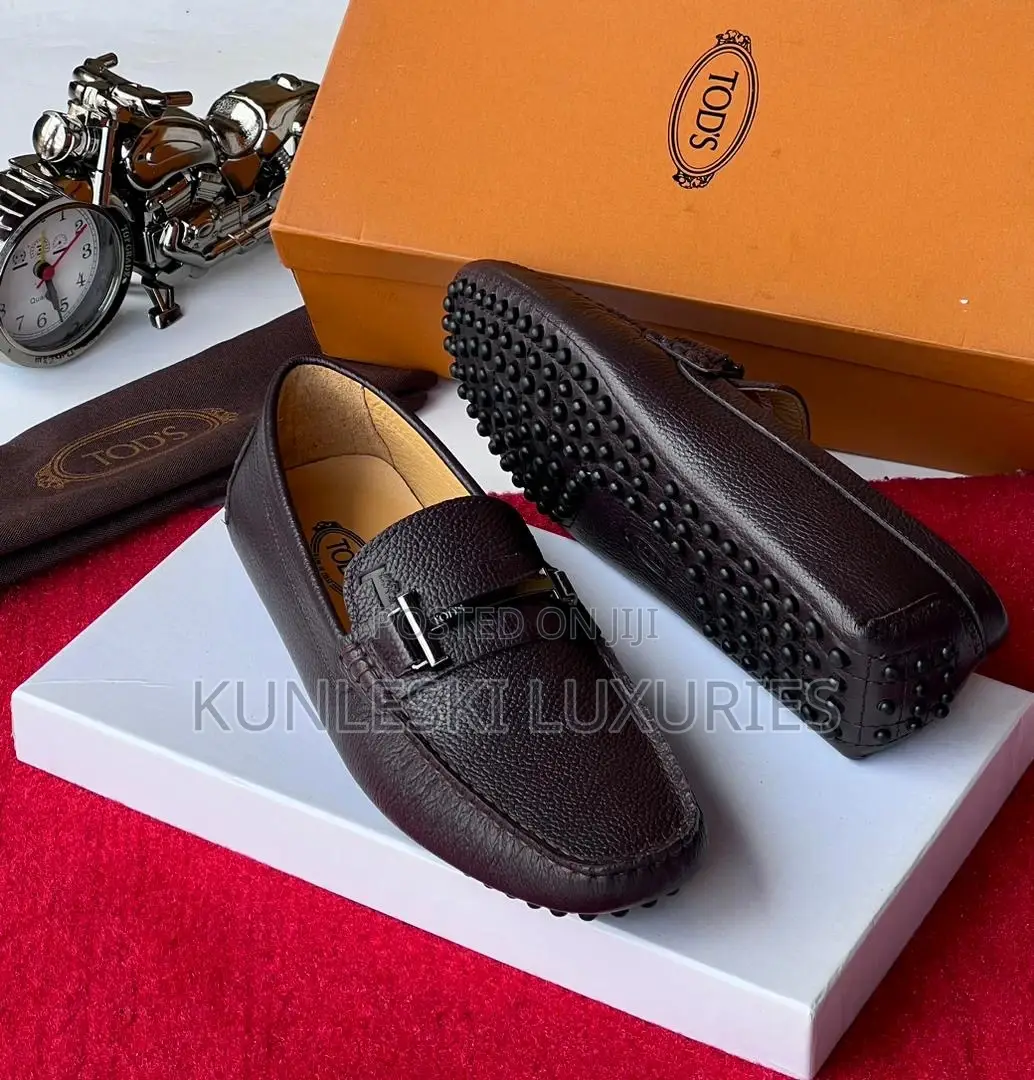 Original Tod’S Leather Drivers Shoes for Men
