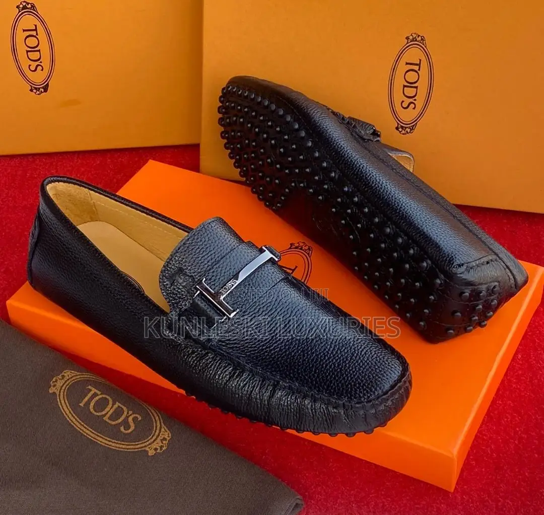 Original Tod’S Leather Drivers Shoes for Men