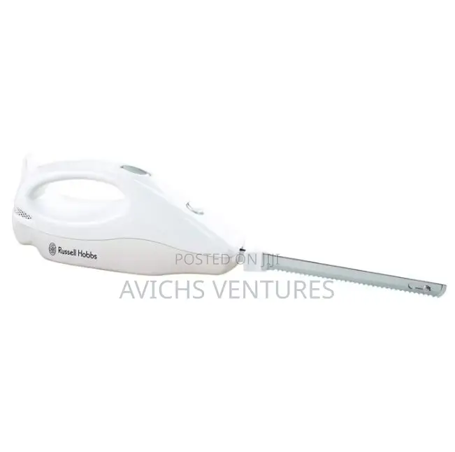 Electric Carving Knife With Dual Serated Stainless Steel Blades -