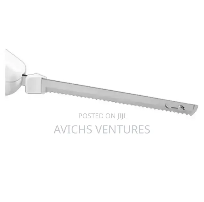 Electric Carving Knife With Dual Serated Stainless Steel Blades -