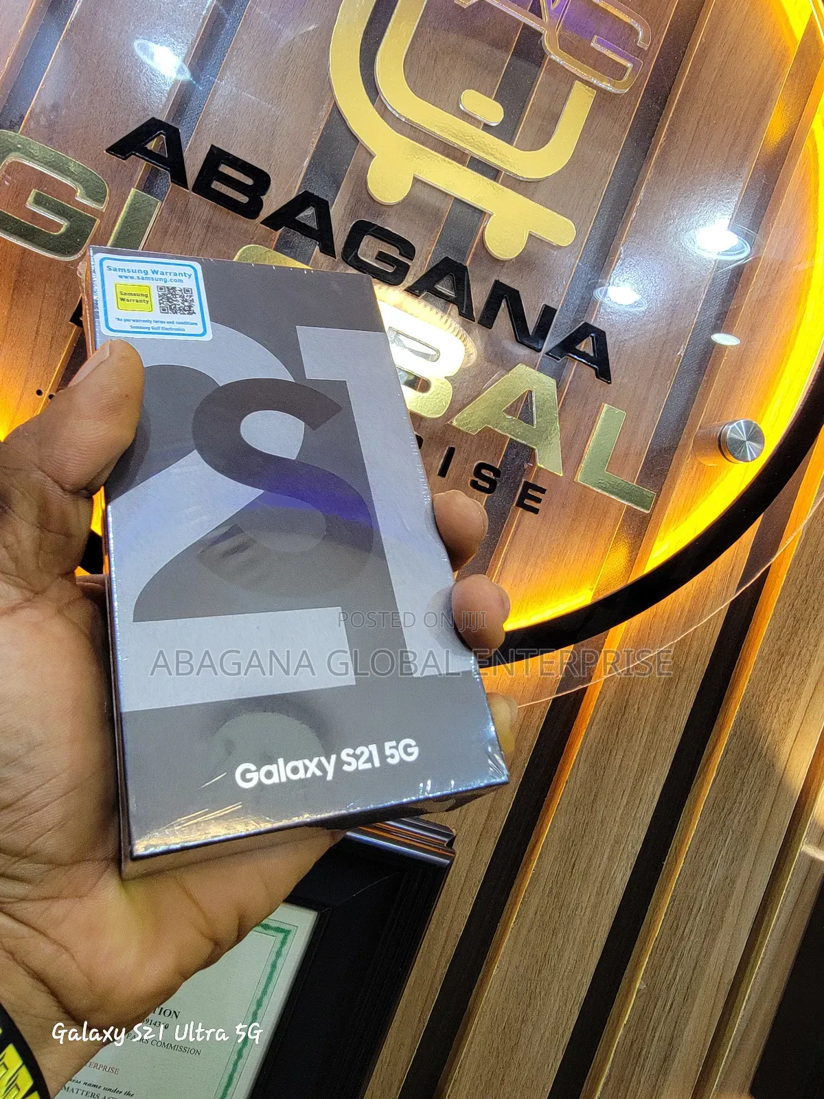 New Samsung Galaxy S21 5G 256 GB Black