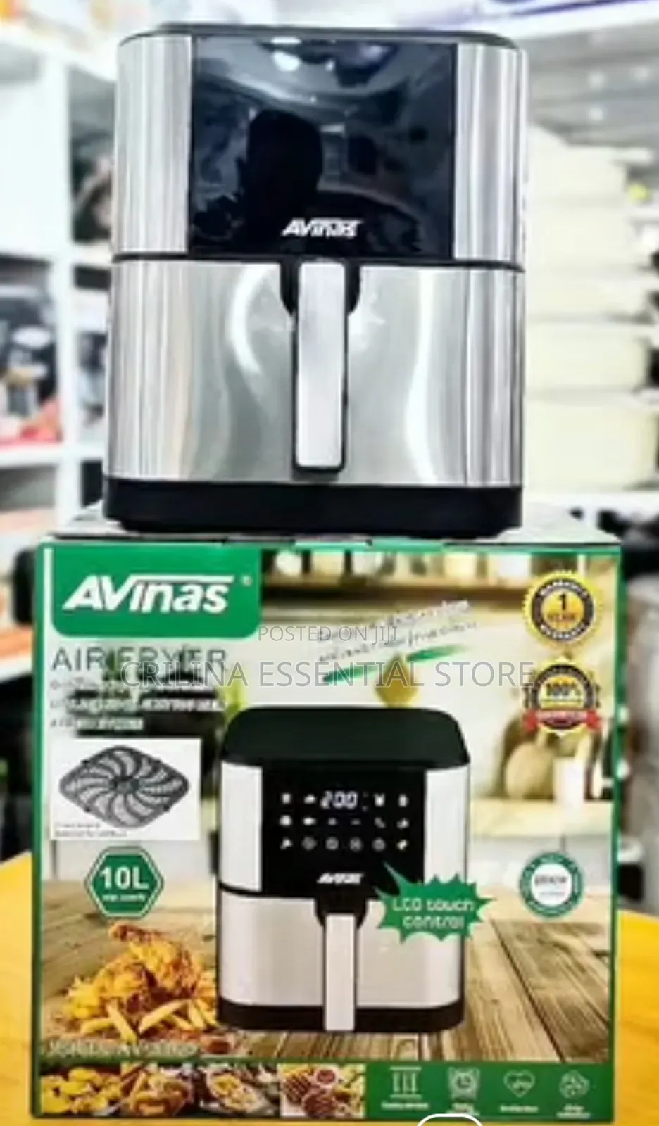 Avinas 10litres Digital Air Fryer