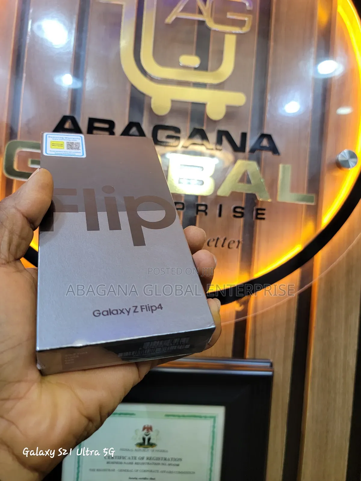 New Samsung Galaxy Z Flip4 512 GB Purple