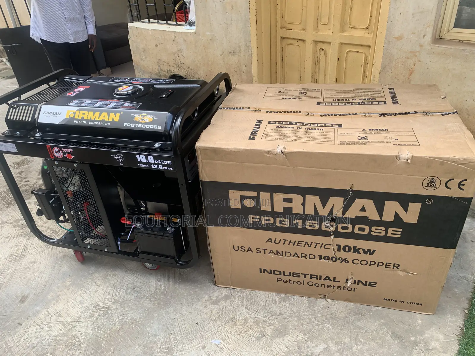 Firman 10 Kva Petrol Generator (Fpg15000se) – Reliable Power Supply