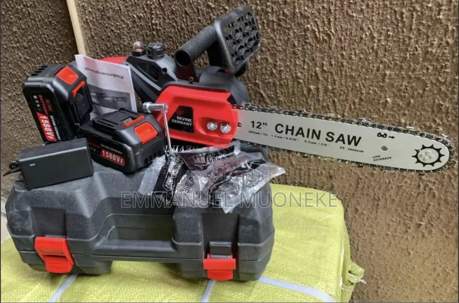 12-inch Cordless Chainsaw