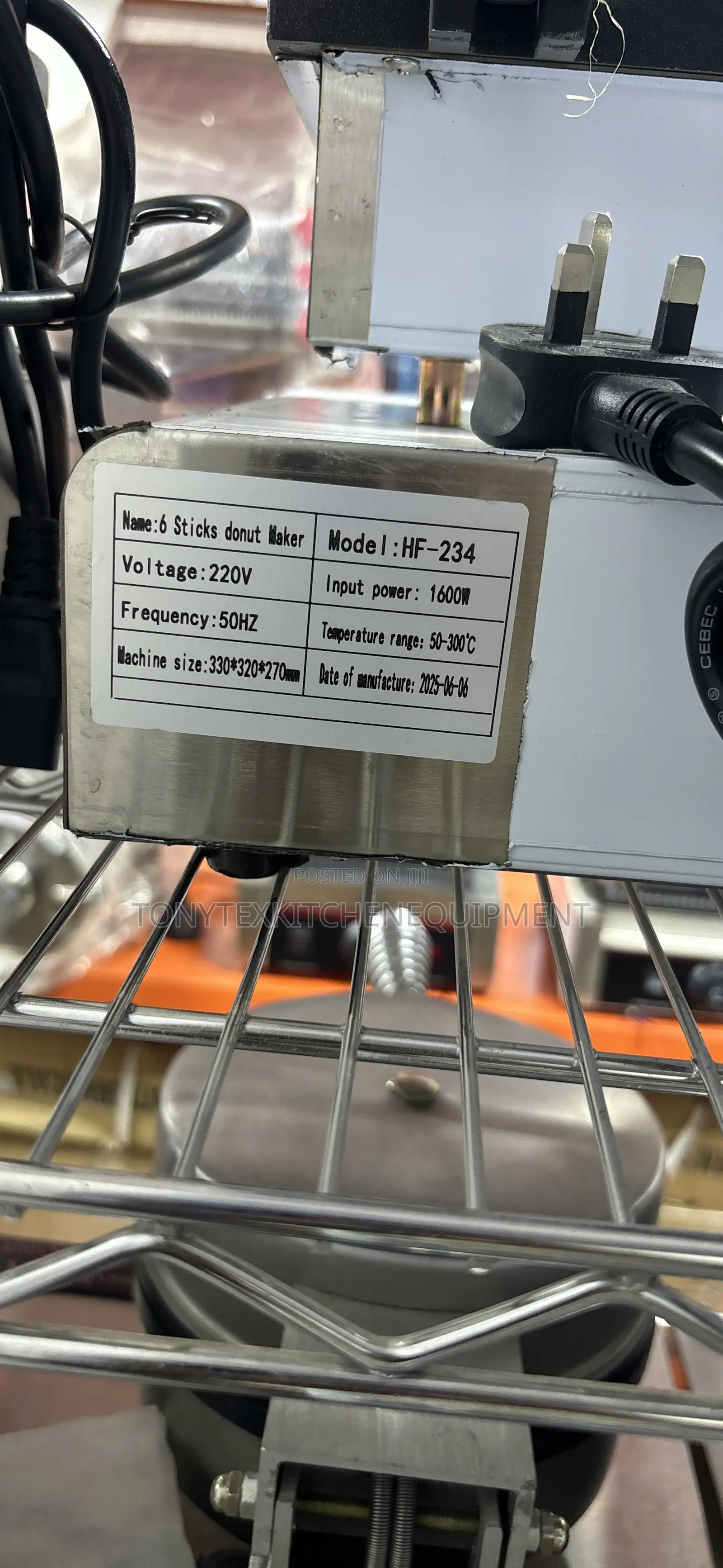 Commercial 6stick Donut Maker