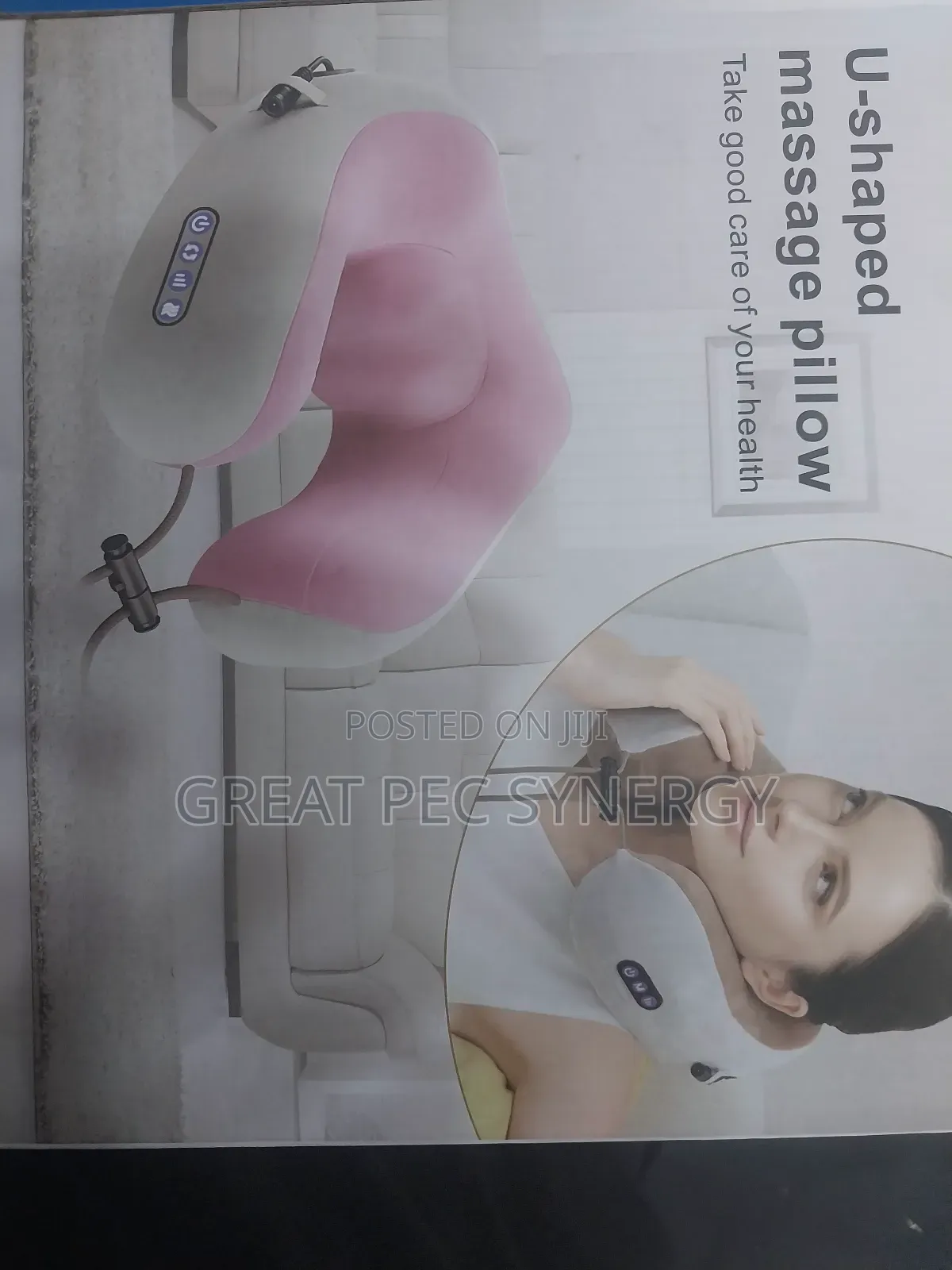 U Shaped Neck Massage Pillow Support