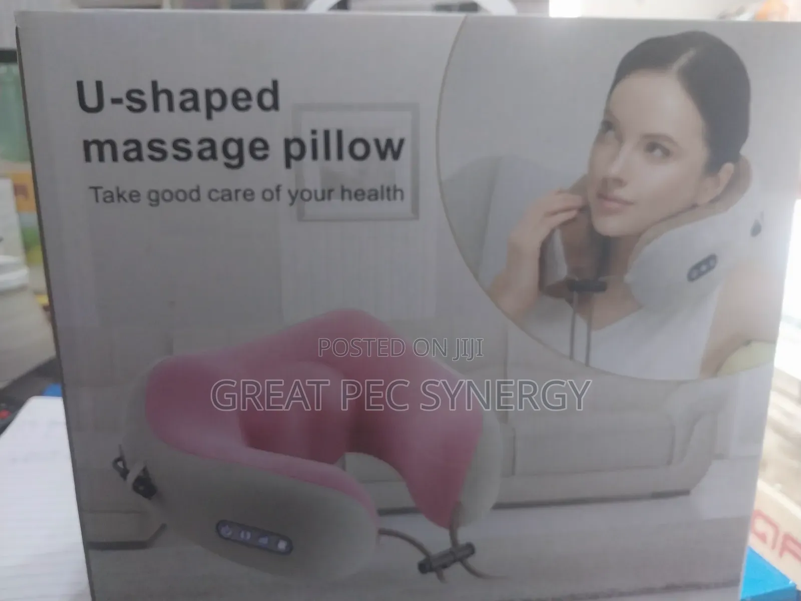 U Shaped Neck Massage Pillow Support