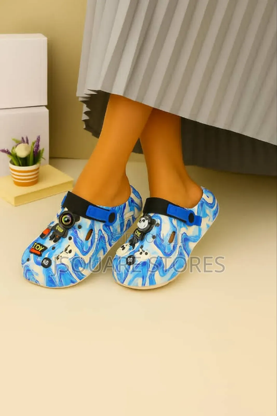 Marble Crocs Available In Colours And Sizes