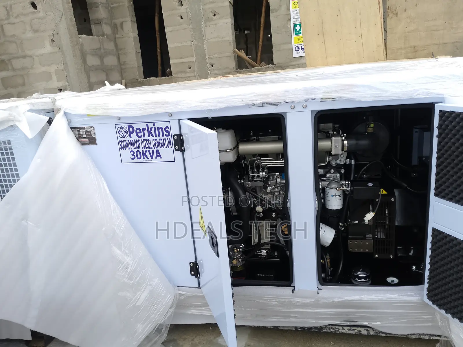 Perkins Whisper Volt 30 Kva Generator –Quiet | Economical | Heavy Duty