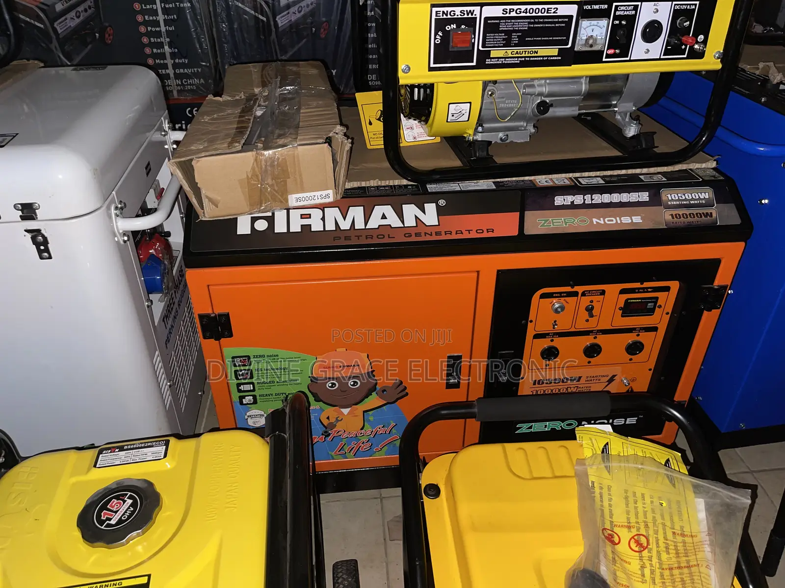 10kva Firman Soundproof Petrol Generator Fg
