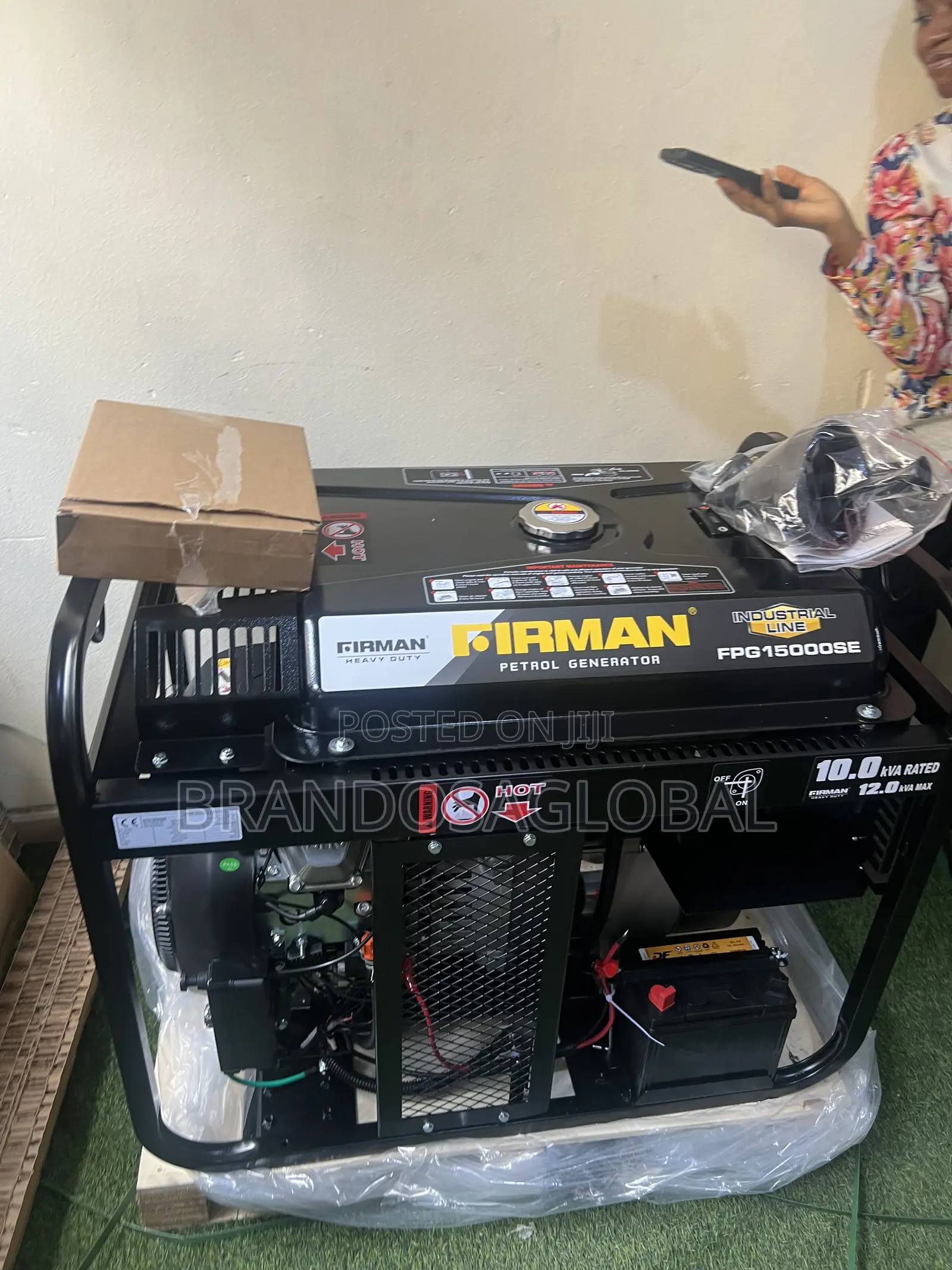 Firman Fpg15000se – 10kva Silent Portable Power Machine