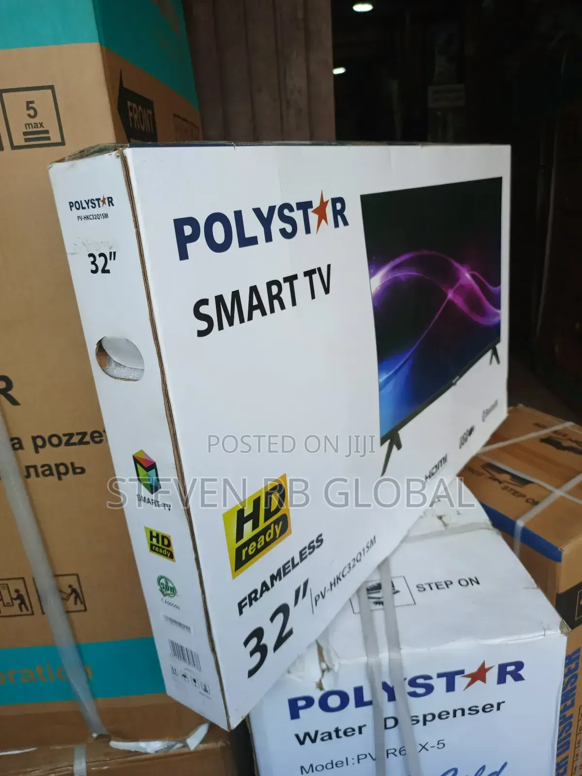 Polystar 32" Smart Android Tv With Bluetooth (Pv-Hkc32q1sm)