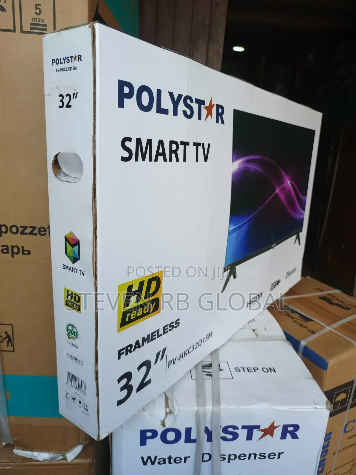 Polystar 32" Smart Android Tv With Bluetooth (Pv-Hkc32q1sm)