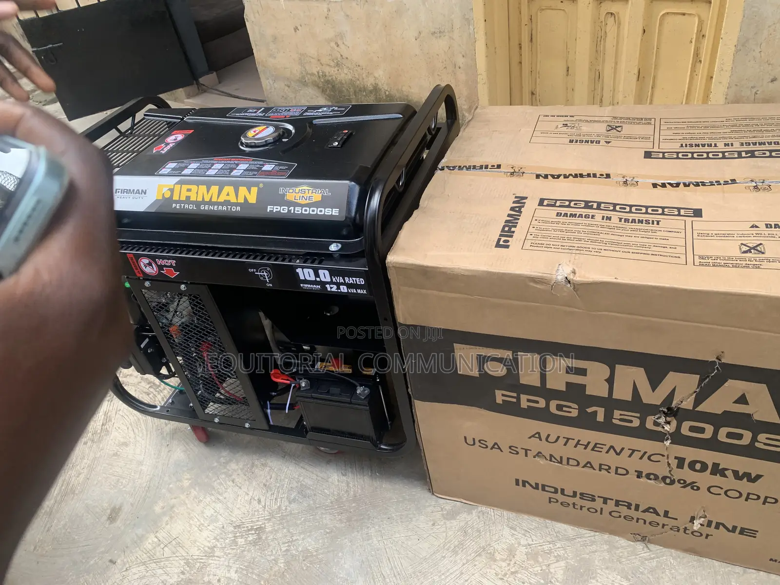 Firman 10kva Fpg15000se Generator With Avr and Oil Alert