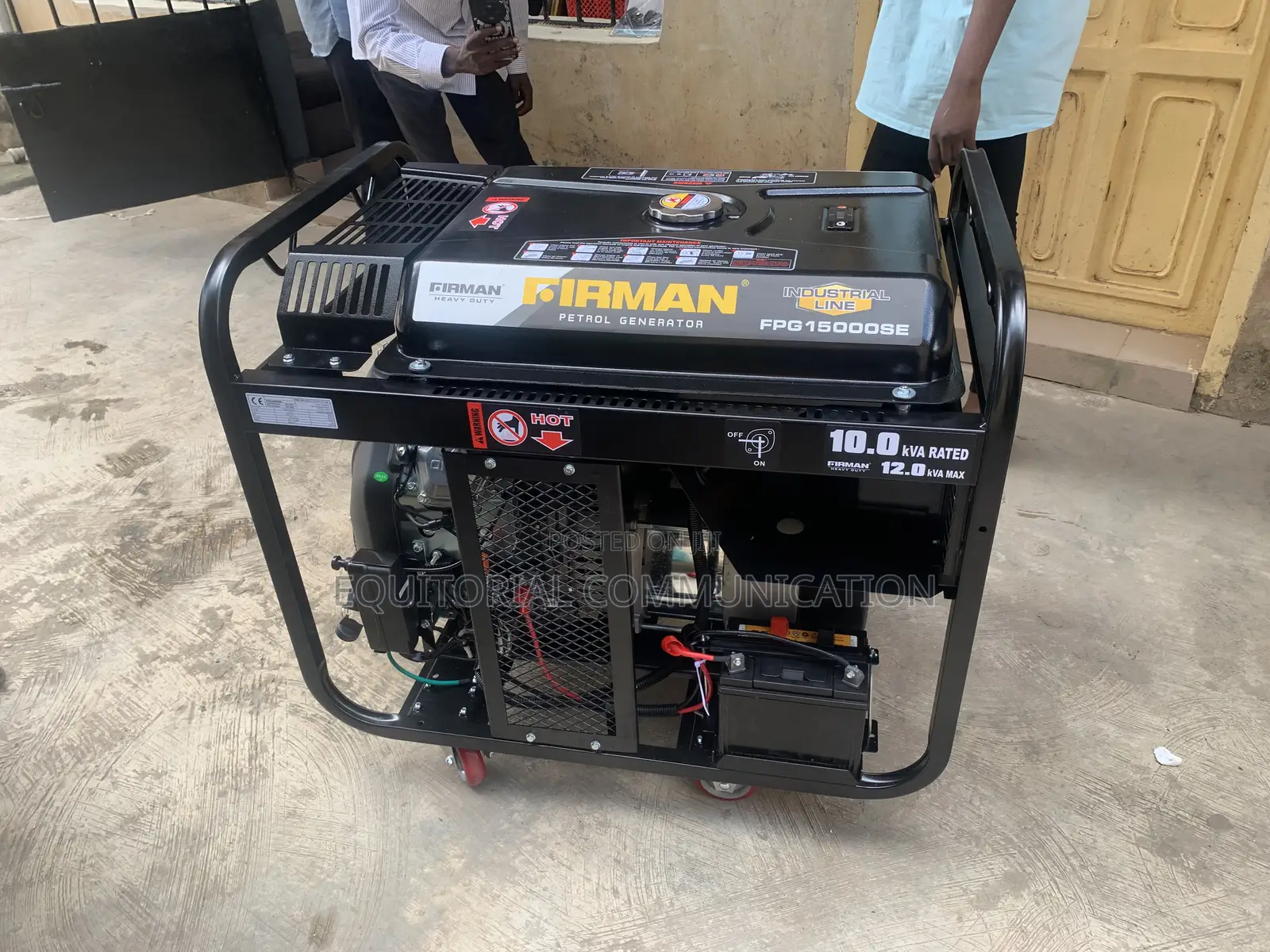 Firman 10kva Fpg15000se Generator With Avr and Oil Alert