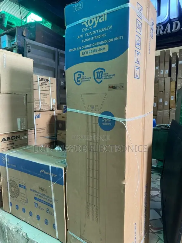 Royal 3tons Free Standing Inverter Gold Color Ac (Efg24mb-Inv)