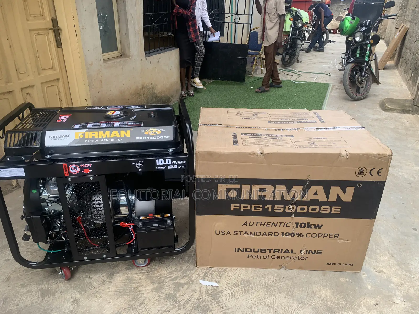 Firman Fpg15000se 10kva Generator for Farm and Industrial Power