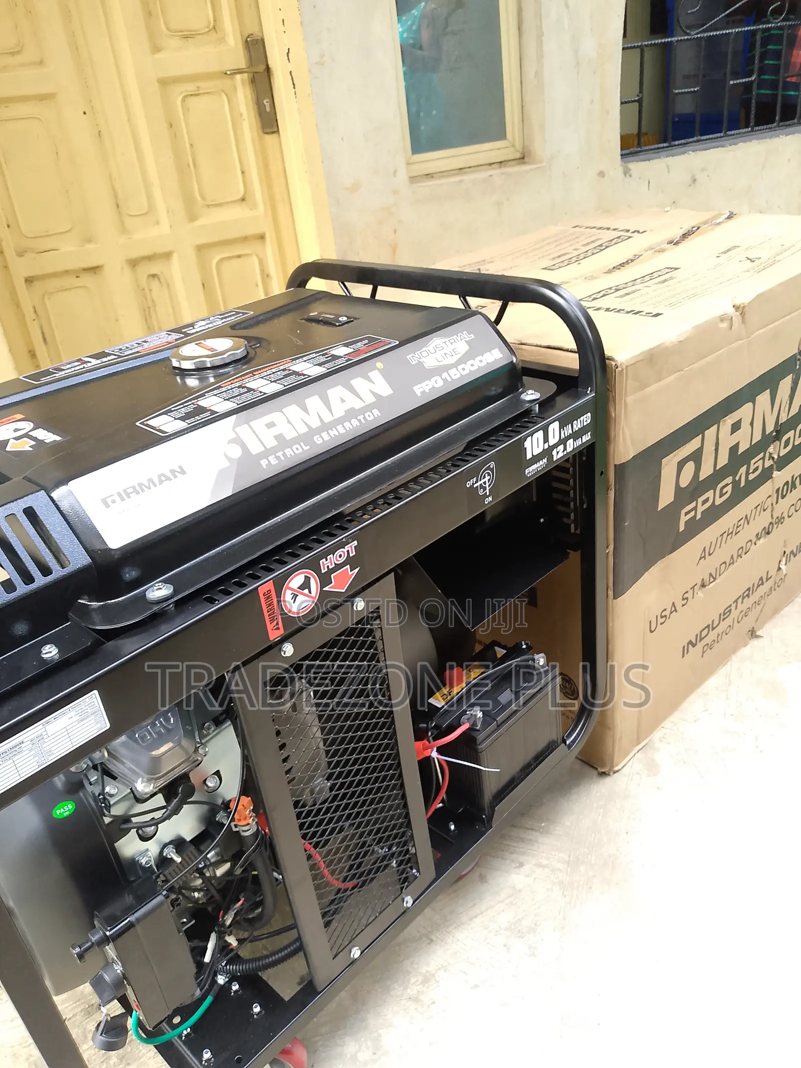 Easy Maintenance Access Fireman Fpg15000se Generator