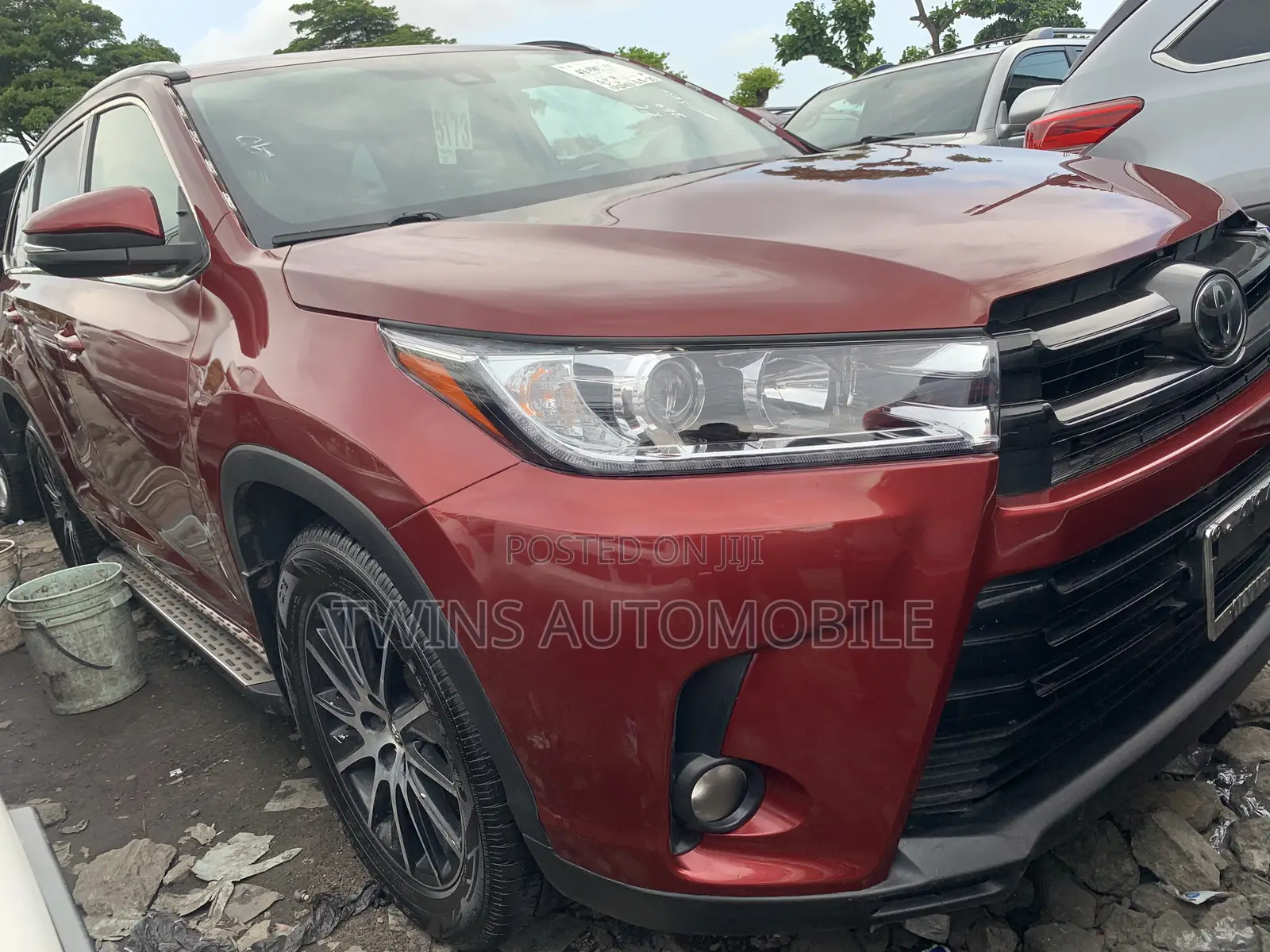 Toyota Highlander Limited 2019 Red