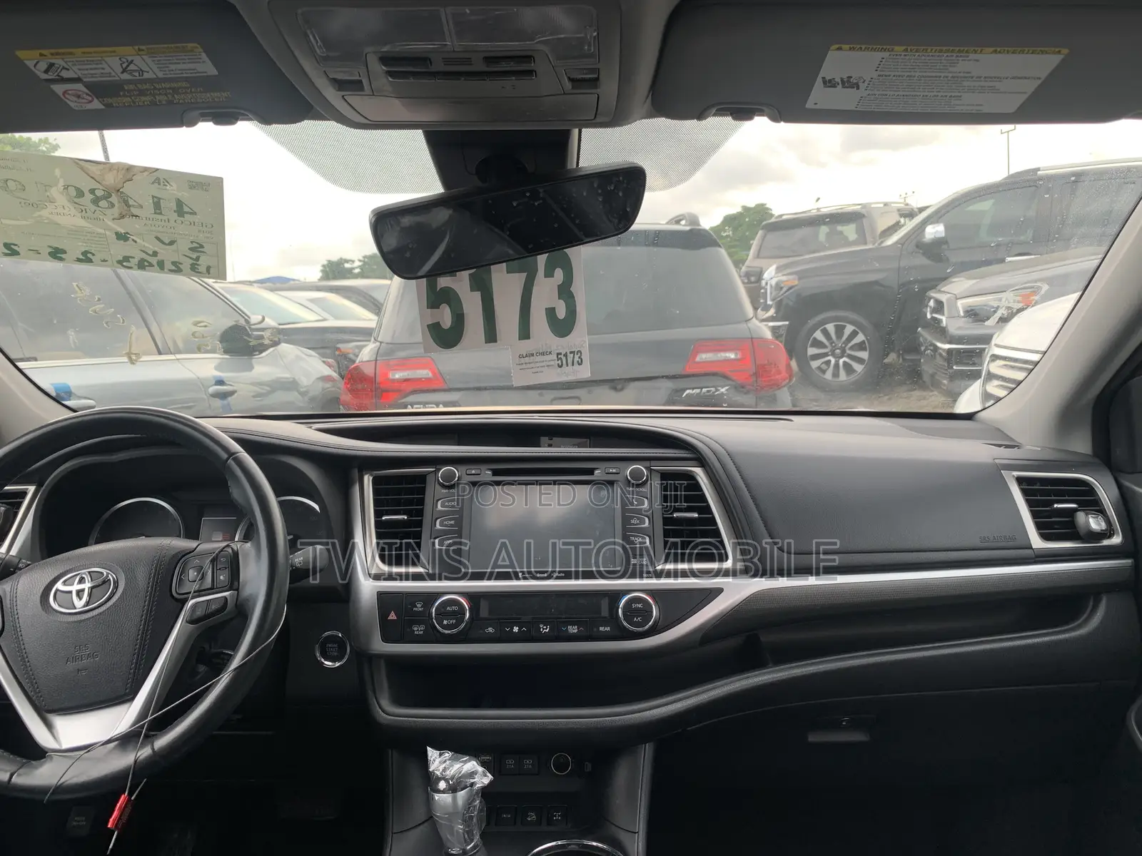 Toyota Highlander Limited 2019 Red