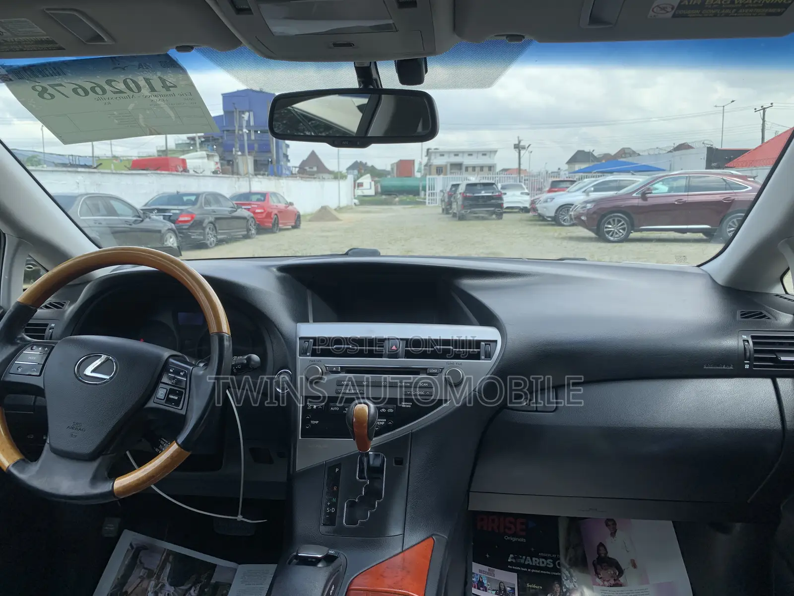 Lexus RX 350 2011 Silver