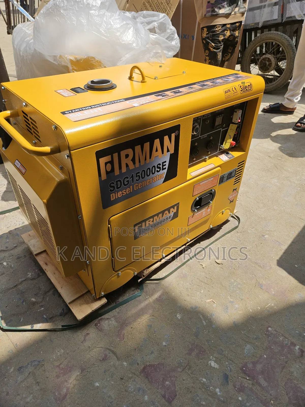 Firman 10kva Diesel Soundproof Generator 100%Copper Wire