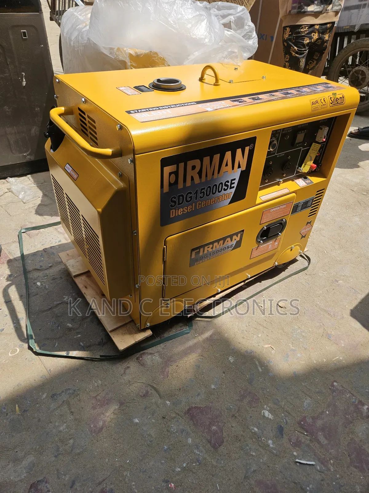 Firman 10kva Diesel Soundproof Generator 10o%Copper Wire