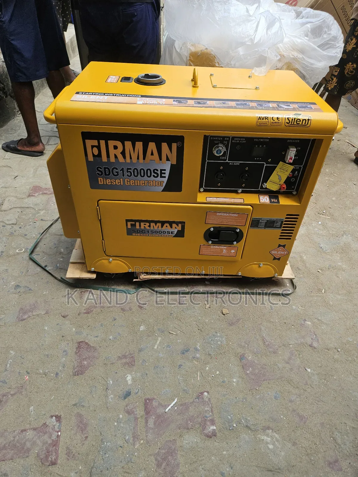 Firman 10kva Diesel Soundproof Generator Available