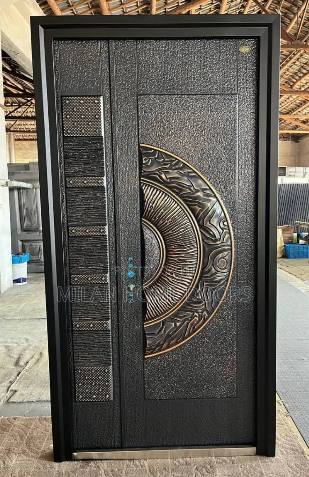Italian Copper Security Door 4ft By 8ft
