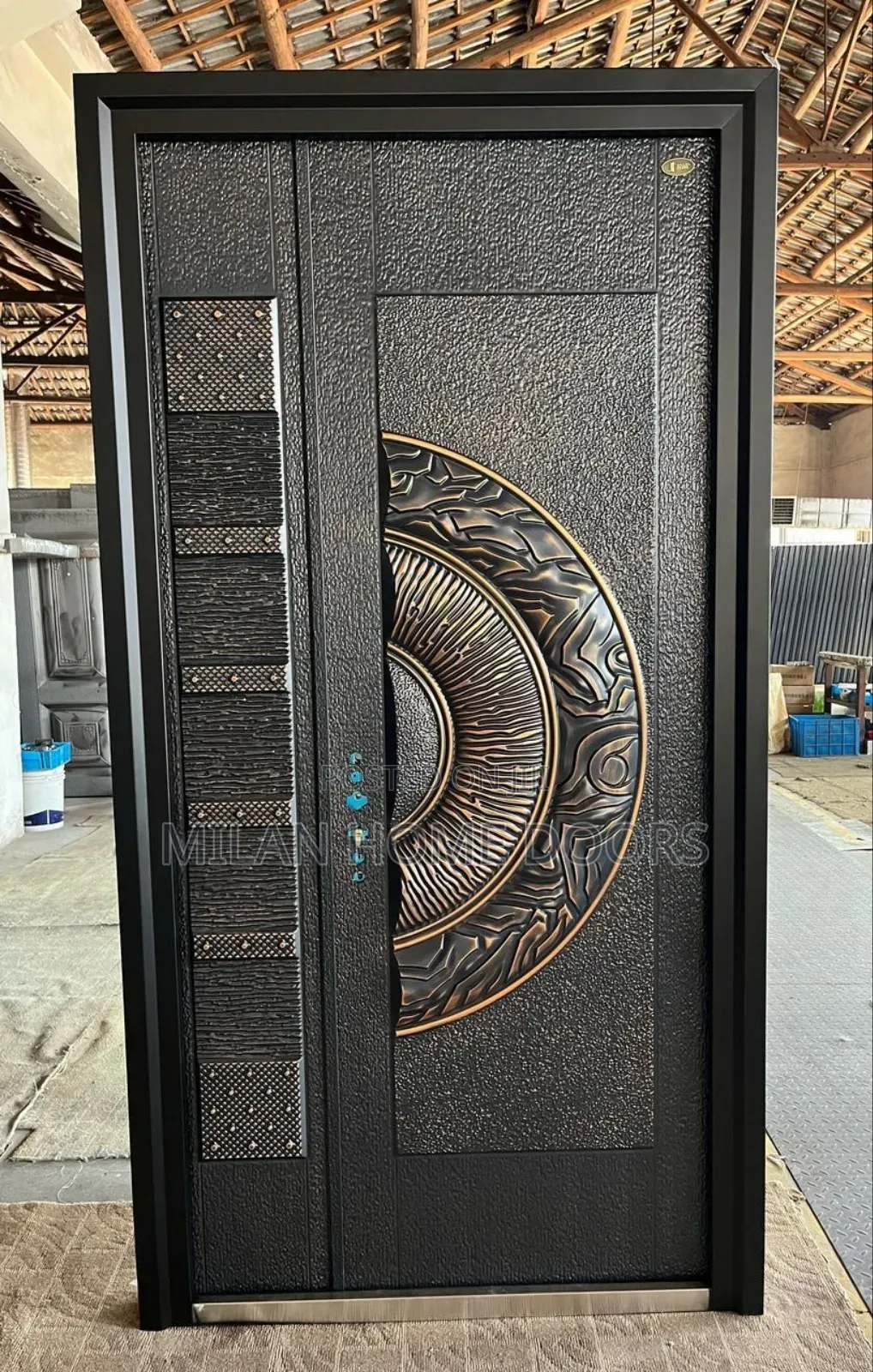 4ft By 8ft Extra Height Italian Copper Security Door