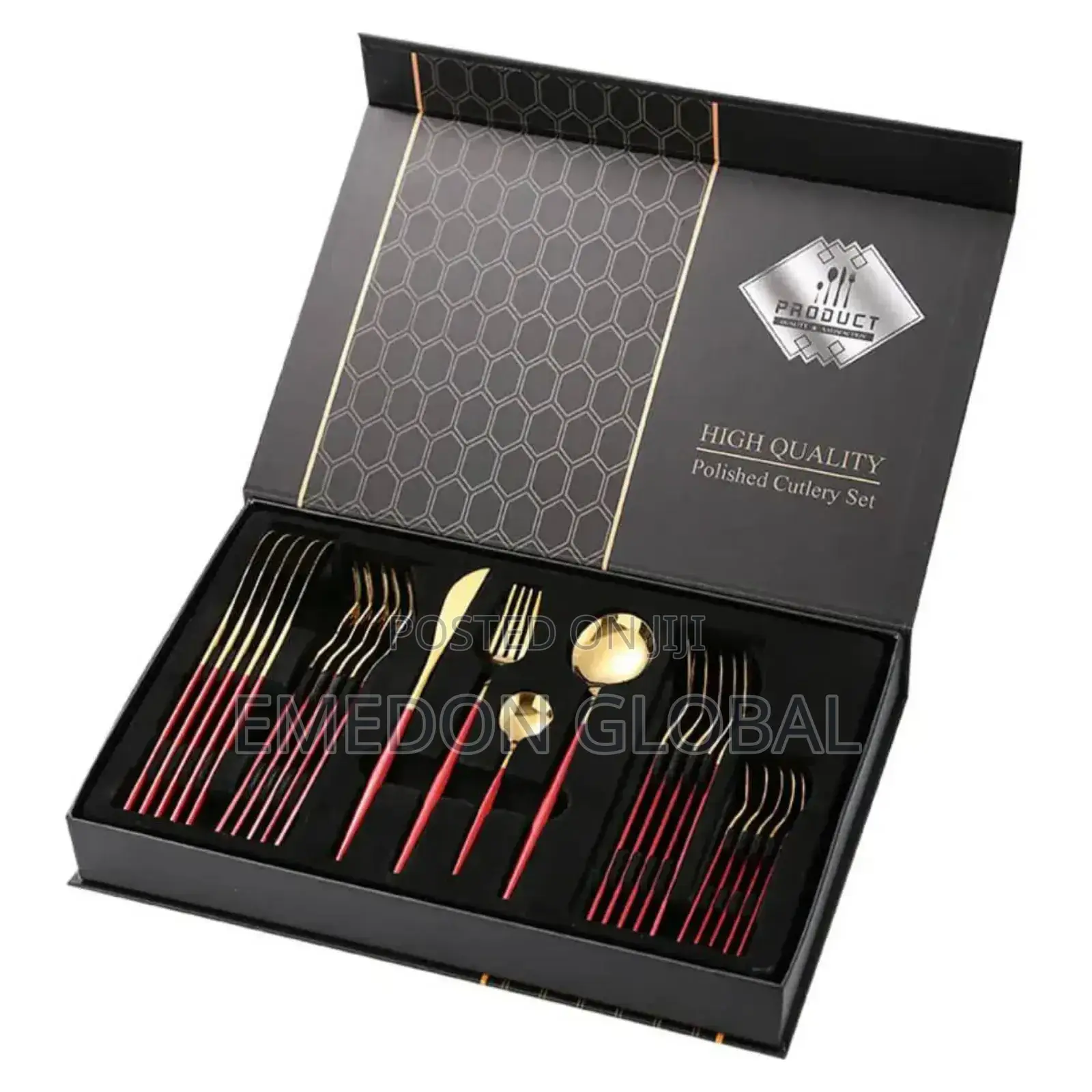 24pcs Box Cutlery