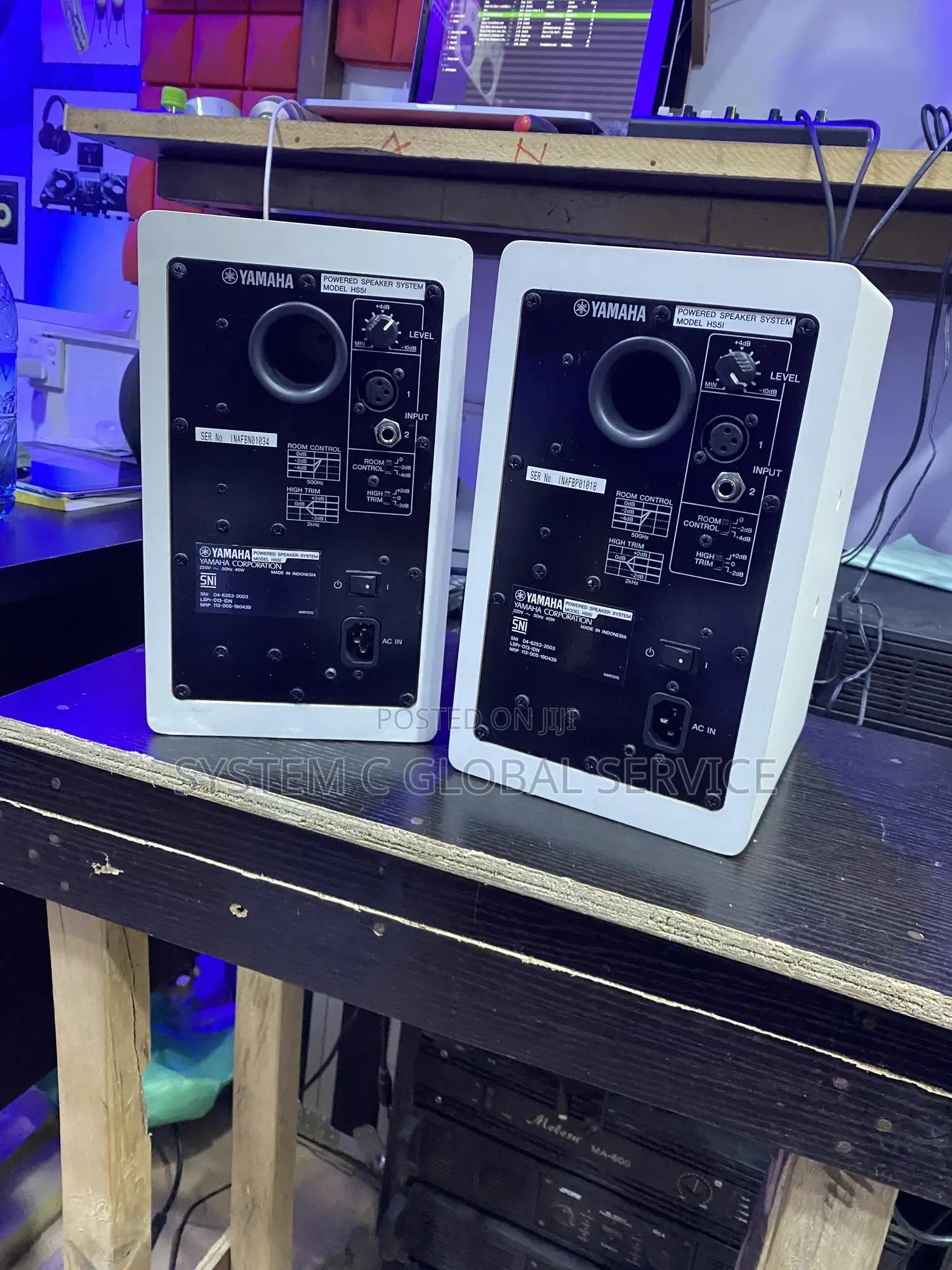 Yamaha Studio Monitor Speaker Hss5