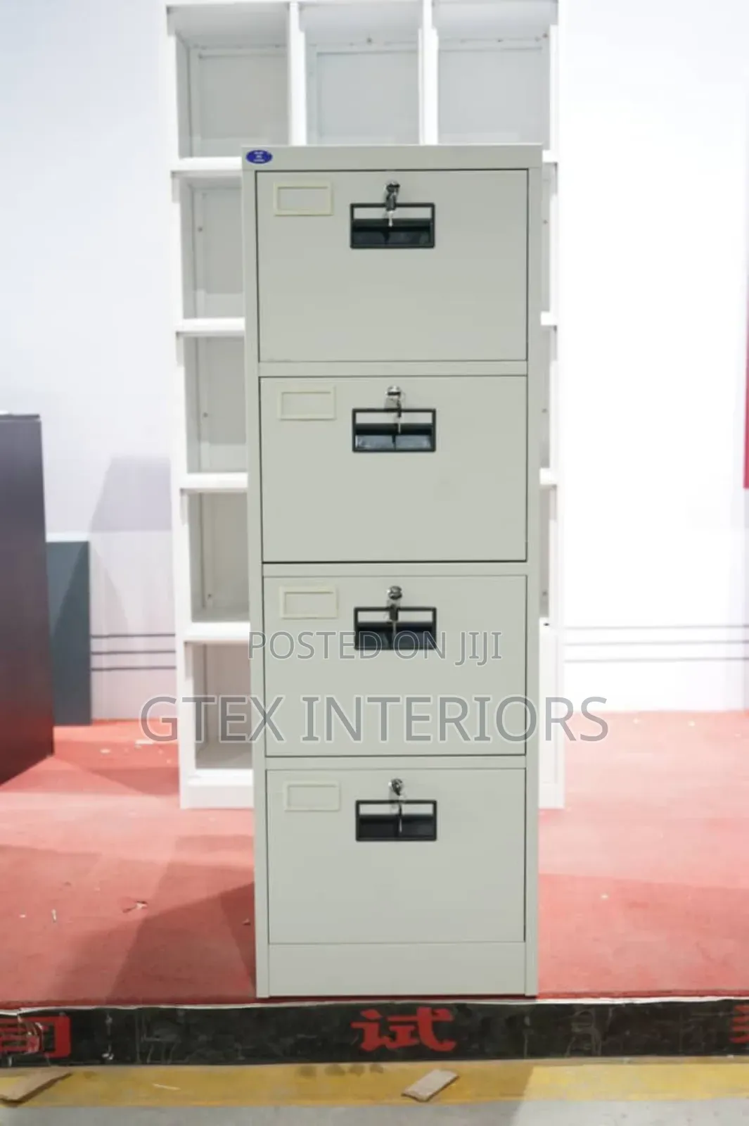 Four Drawer File Cabinet
