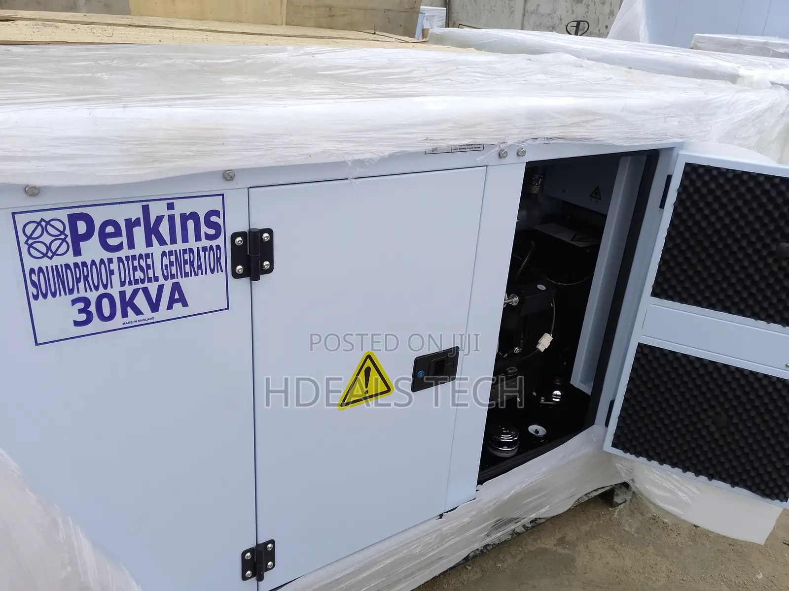 Low Fuel Perkins 30 Kva Generator