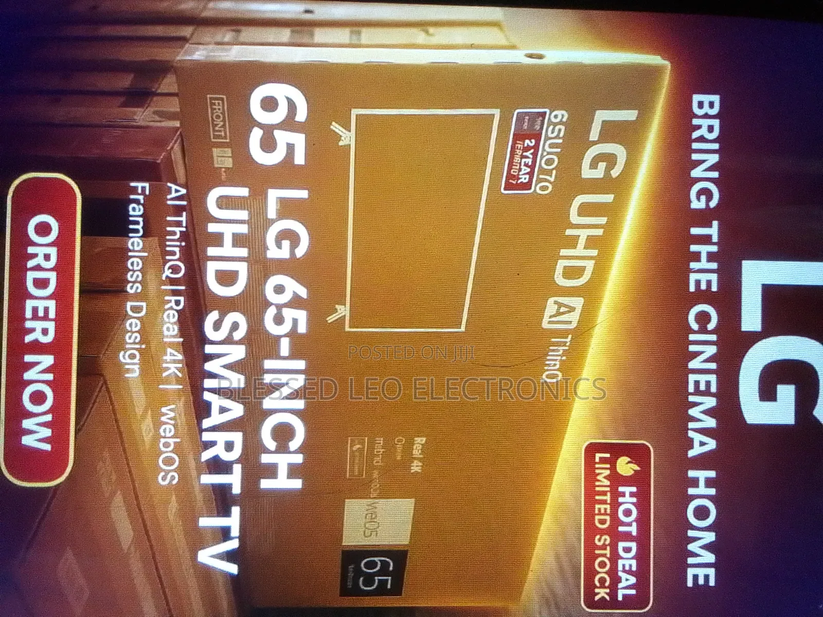 Lg 65 Inches Smart Breathtaking Visual Tv