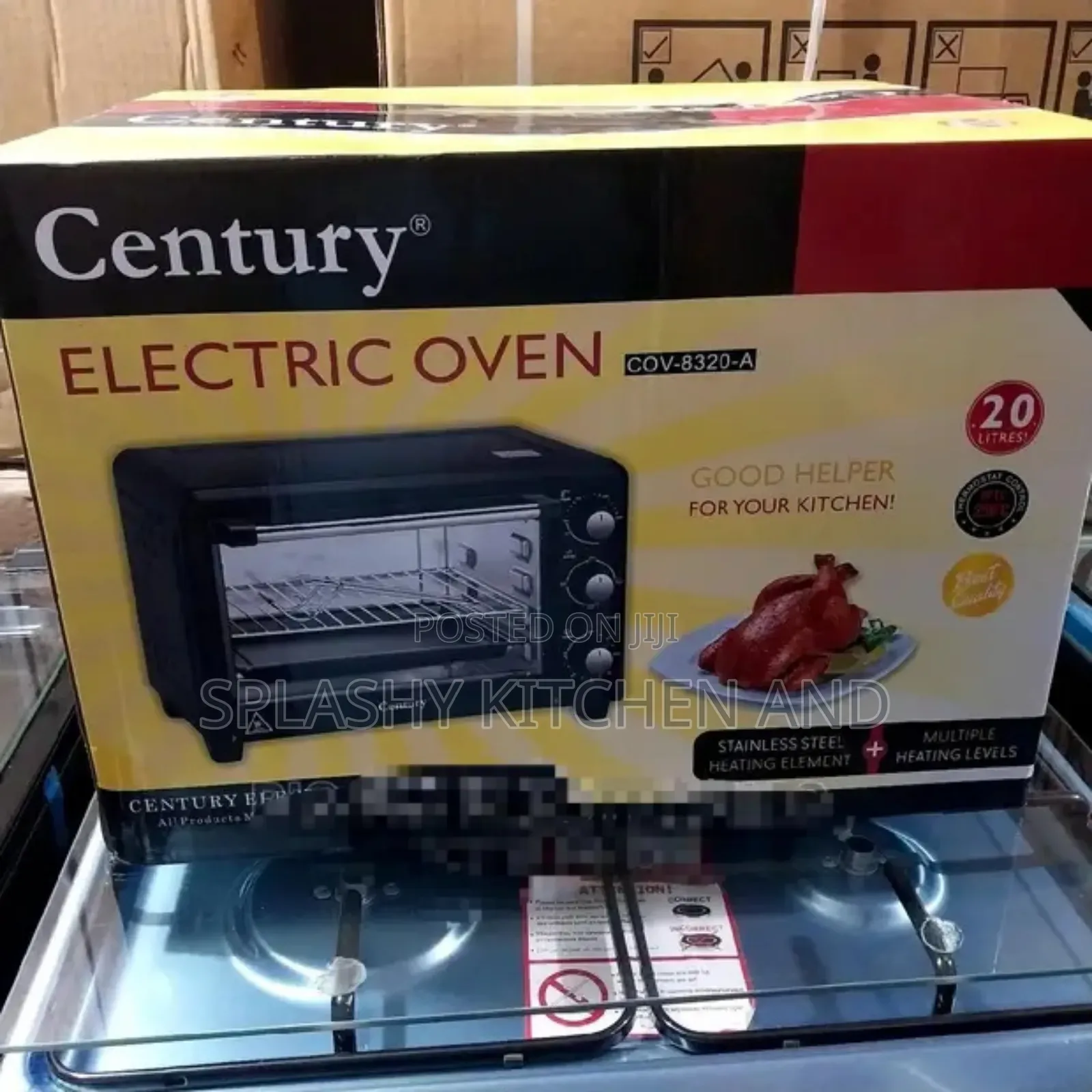 Century Electric Baking Toasting Grilling 37l