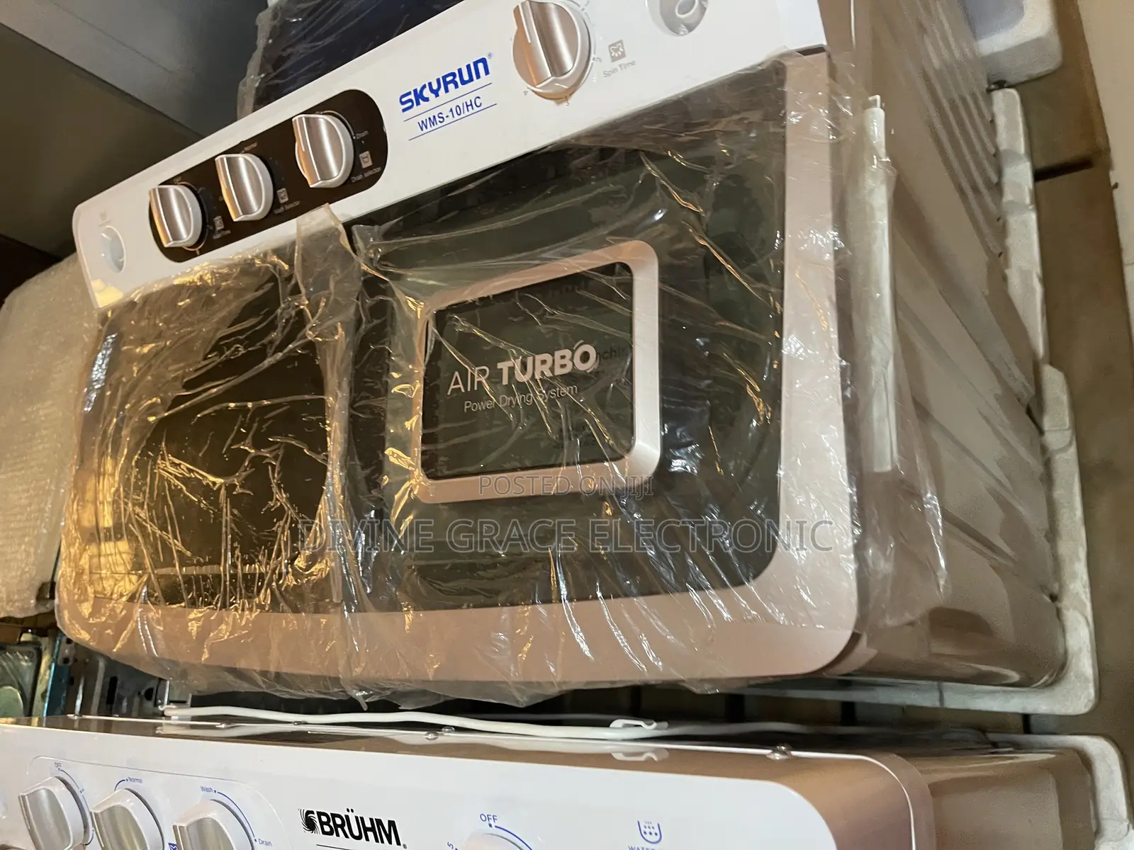 10kg Skyrun Twin Tub Washing Machine