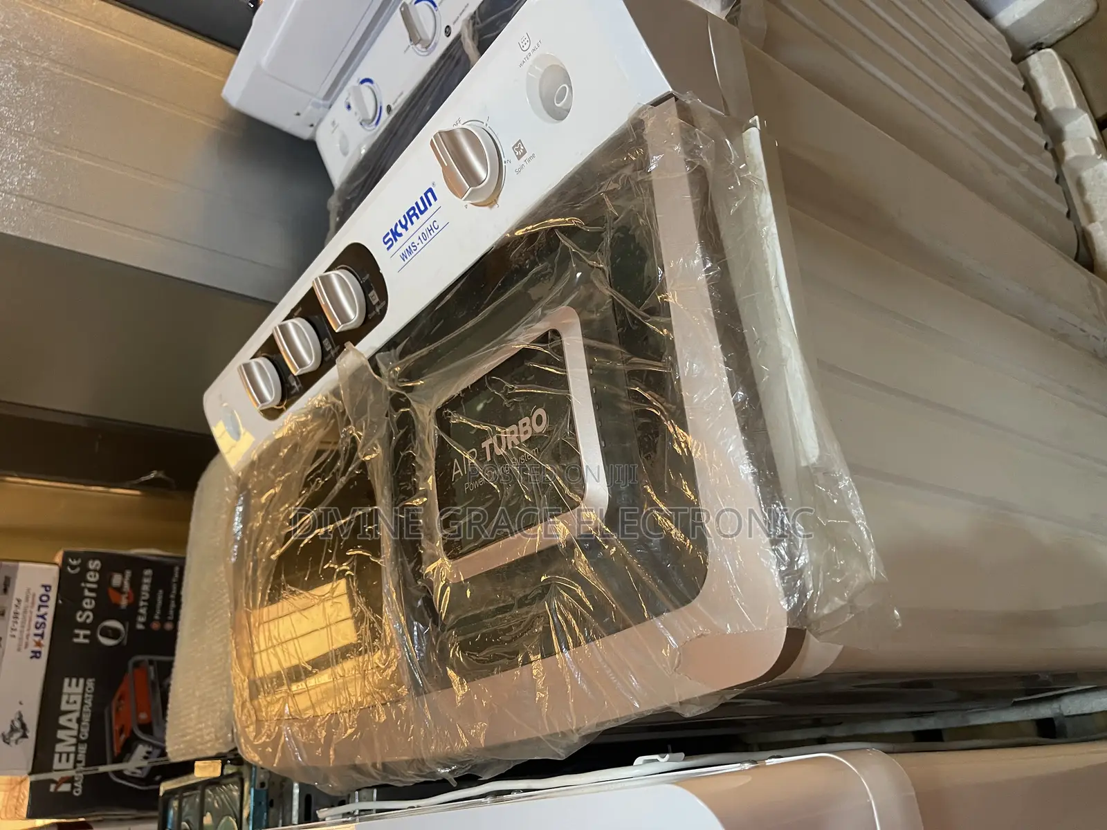 10kg Skyrun Twin Tub Washing Machine